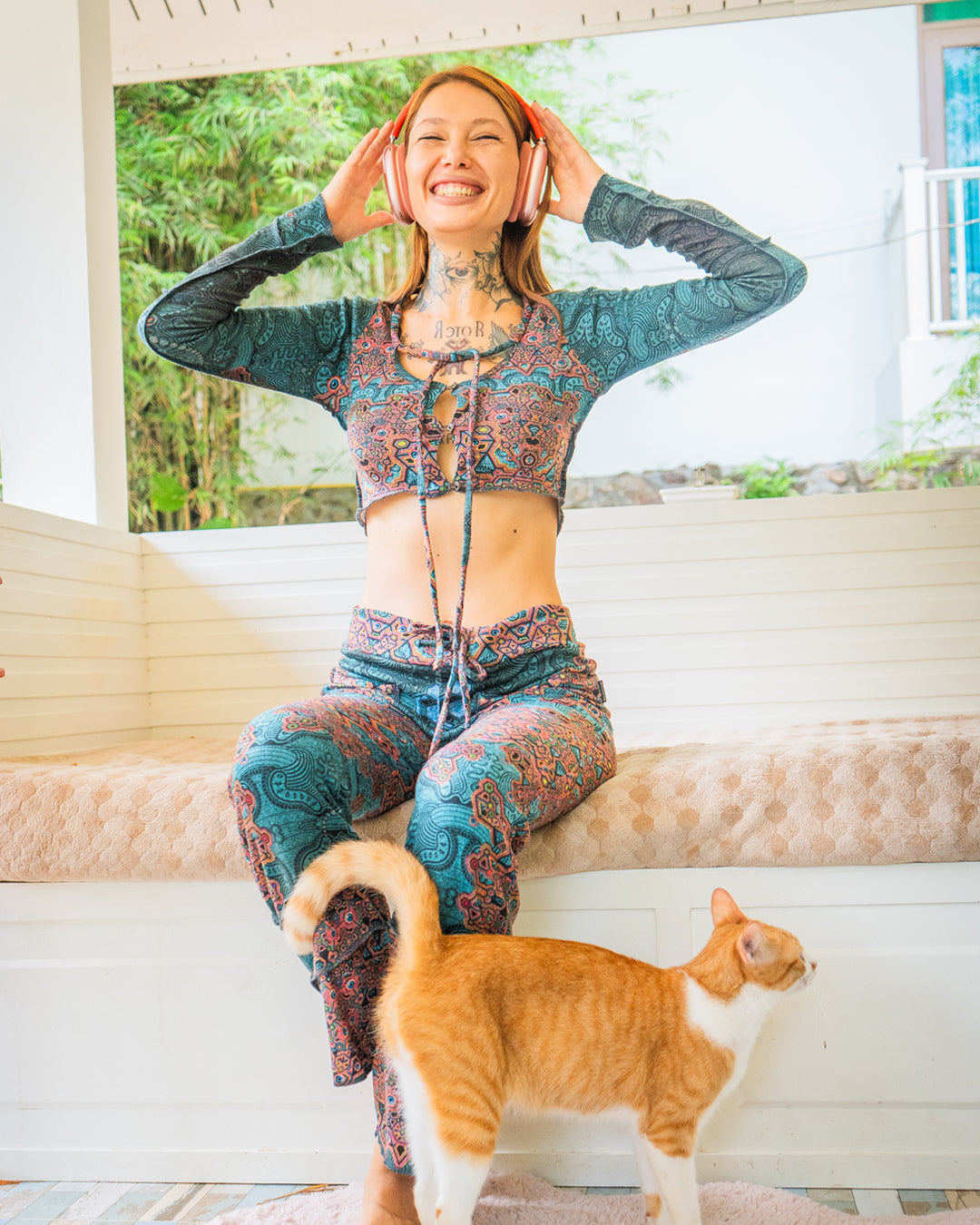 Woman Combo Boho Pants / Knits - ATLANTIS